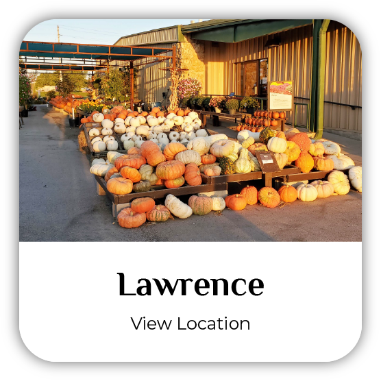 Lawrence, Kansas, Earl May Garden Center storefront.